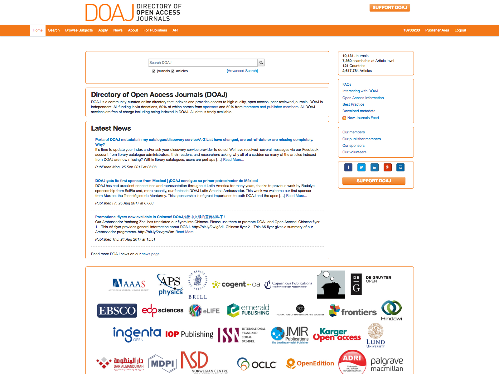 DOAJ